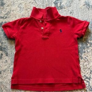 Ralph Lauren Kids Red Polo Shirt